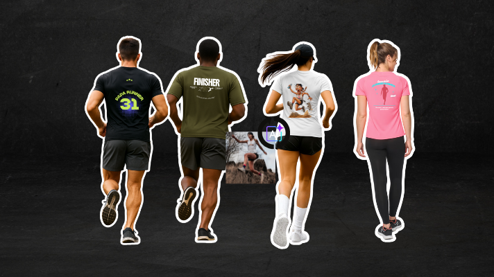 Créé ton t-shirt de running sur notre outil 100% en ligne