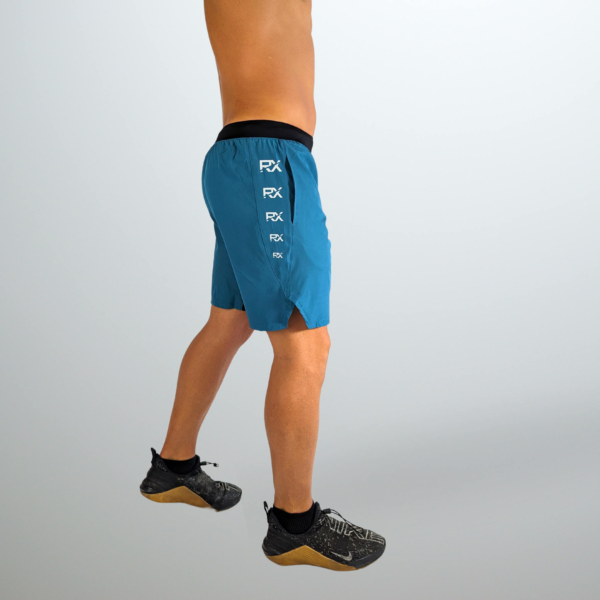 Short homme ELITE RXWEAR bleu camouflage pour CrossFit. – RxWEAR