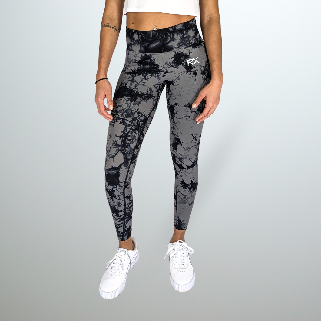 LEGGING TIE AND DYE NOIR