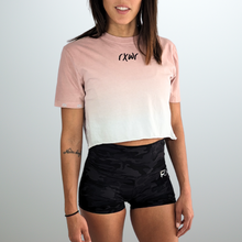 Charger l&#39;image dans la galerie, CROP DIP DYE ITALIC ROSE
