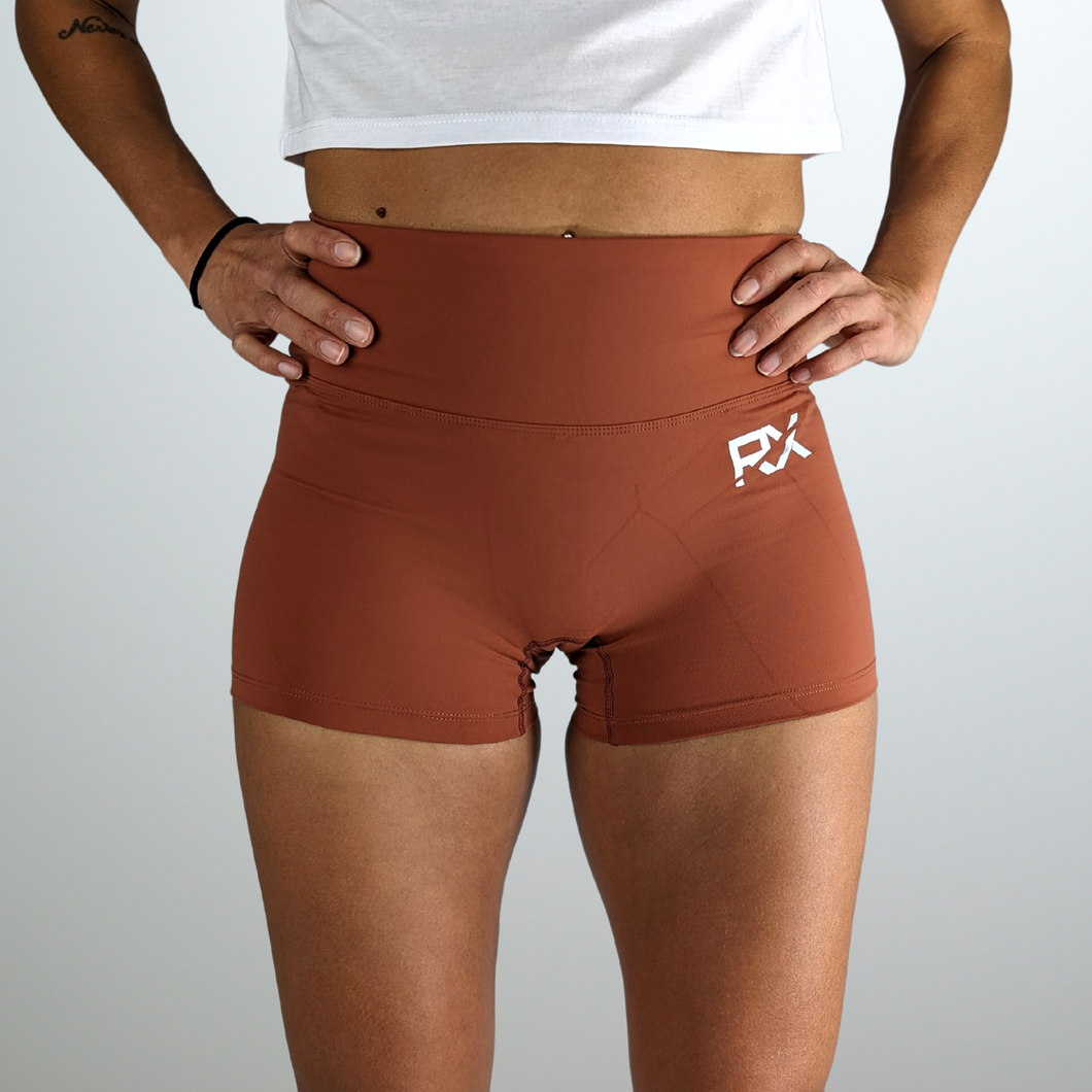 SHORT FEMME BRIQUE