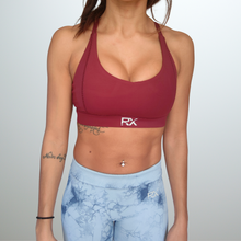 Charger l&#39;image dans la galerie, BRASSIERE SHORT SPORT BORDEAUX